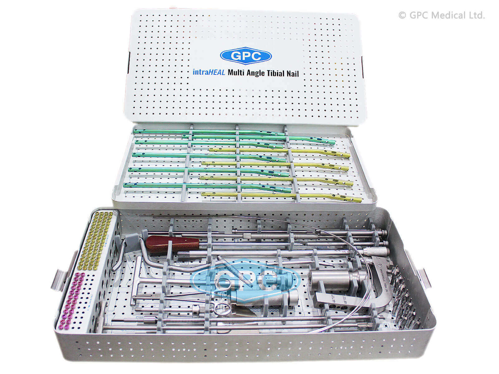 GALLIUM DOCTOR FCG SOLID セット Instrument Set for intraHEAL Multi Angle Tibial Nail Manufacturers