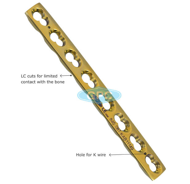 3.5 mm Locking Plate, Locking Compression Plate