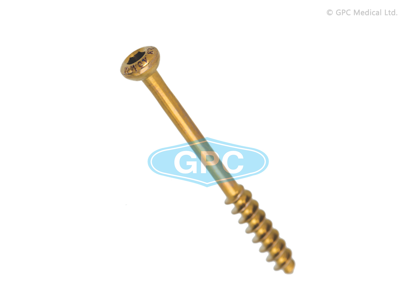 Cancellous Screw 4.0 mm, Hexagonal Socket