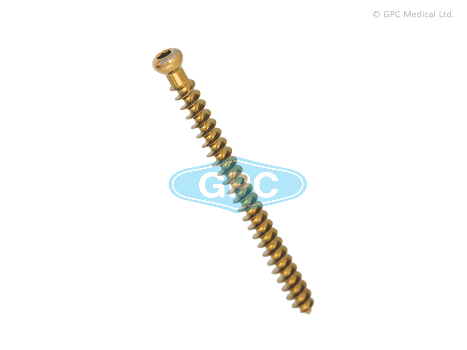 Cancellous Screw 6.5 mm, Hexagonal Socket