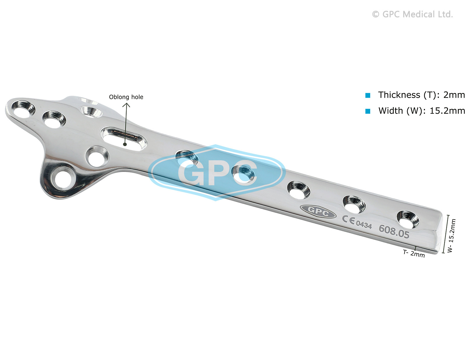 Cloverleaf Plate, 3.5 mm