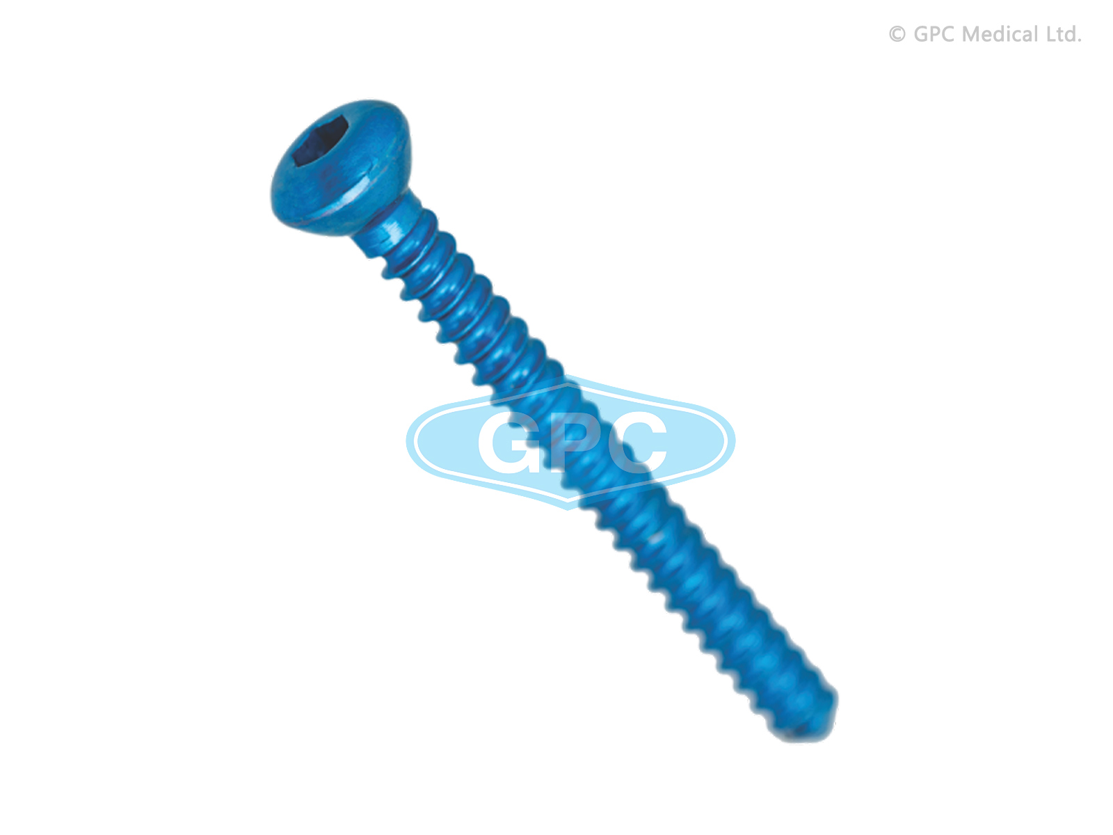 Cortex Screw 1.5 mm, Hexagonal Socket