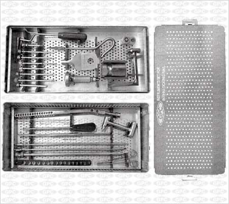 Instrument Set in Graphic Case for Tibia Interlocking Nails