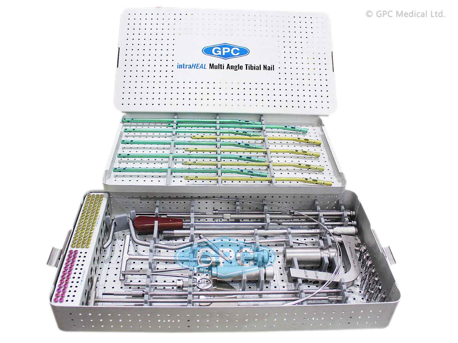 Instrument Set for intra<em>HEAL</em> Multi Angle Tibial Nail