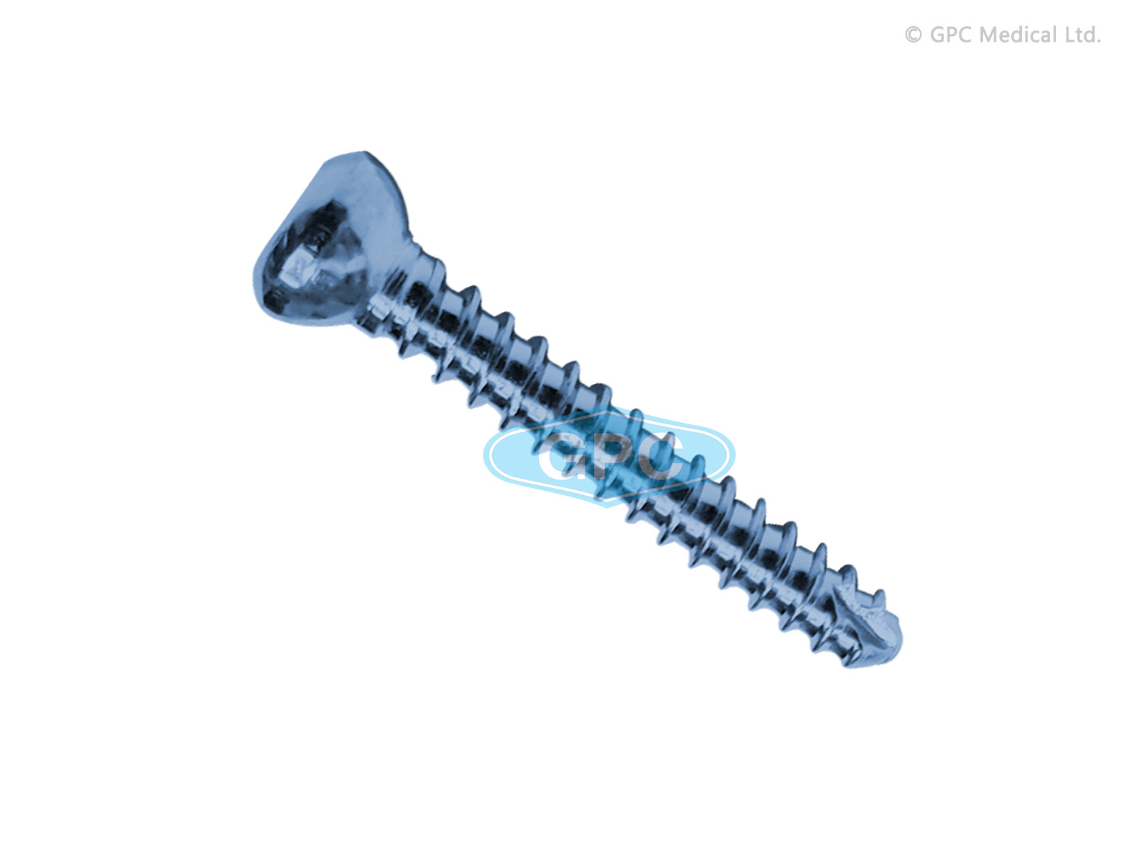 Self-Tapping Cortex Screw 2.7 mm, Hexagonal Socket