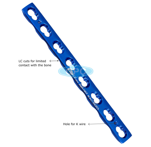 fix<em>LOCK</em> Narrow  Plate, 4.5 mm