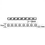 Quarter Tubular Plate, 2.7 mm